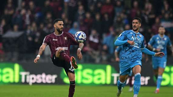 Salernitana, possesso palla sterile e senza sbocchi