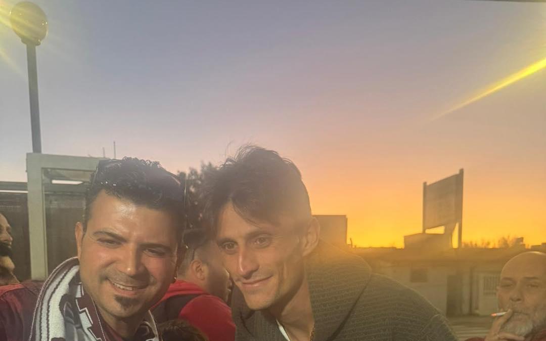 La Città - Salernitana, festa con i tifosi