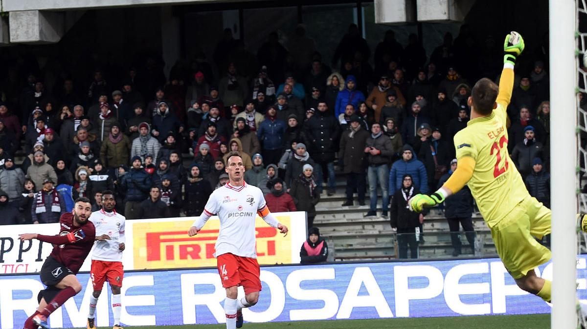 Salernitana, di recente poche gioie nell'ultima gara prima di Natale e dell'anno