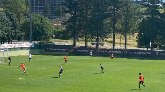 Salernitana, grande emozione nell'allenamento pomeridiano: ecco il motivo