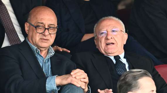 De Luca: "Vicenda Salernitana? Cosa senza precedenti. Si decida e si lasci parlare il campo"