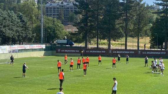 Salernitana, oggi pomeriggio riprendono gli allenamenti: attesa per gli infortunati