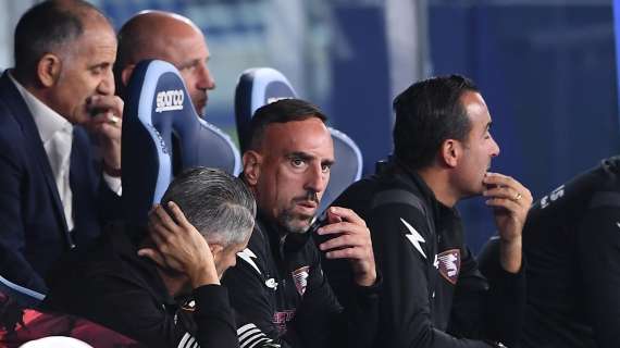 Salernitana, Ribery assente alla ripresa degli allenamenti: ecco il motivo