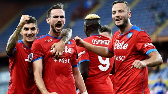 Serie A, la classifica aggiornata: Napoli primo da solo