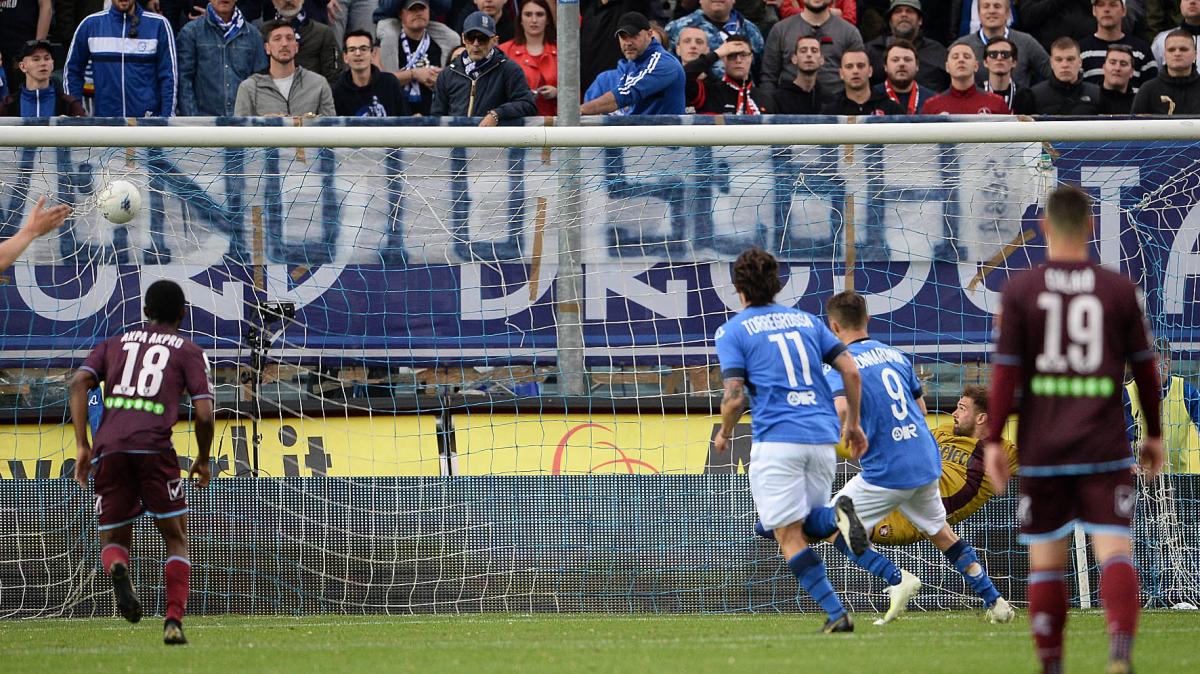 Salernitana, quarto match a Pasquetta nella storia recente