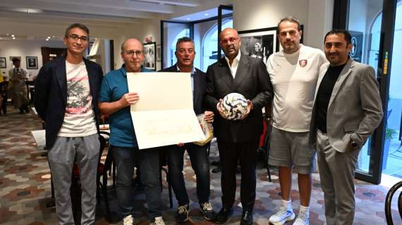 La Salernitana ringrazia Norcia per l'ospitalità 