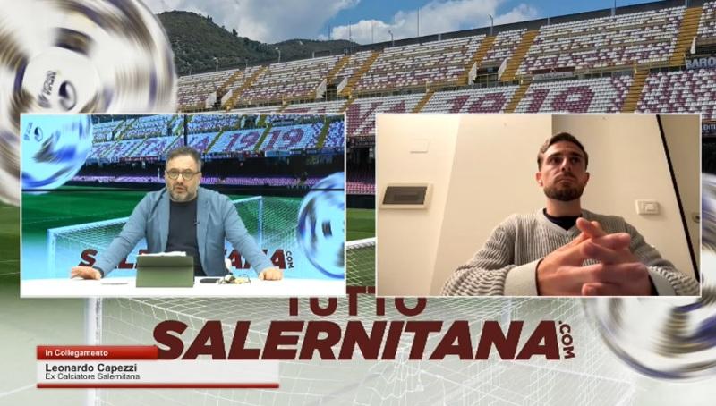 "Tuttosalernitana": a Sei TV intervento dell'ex calciatore della Salernitana Leonardo Capezzi [VIDEO]