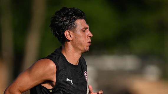Salernitana, quarto giorno di ritiro: ecco alcune foto dell'allenamento odierno