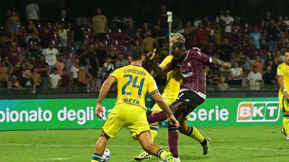 Salernitana, alcuni dati dimostrano il carattere della squadra