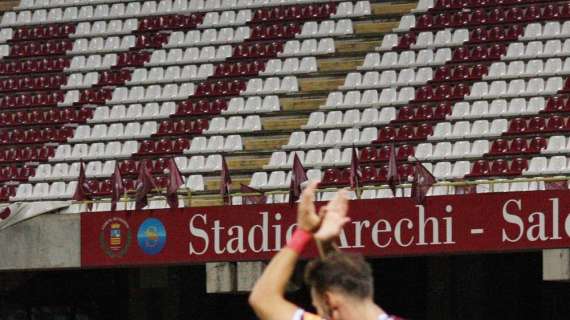 SALERNITANA - Maledizione Lombardi: strappo muscolare per il calciatore che potrebbe finire fuori lista