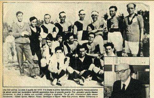 ACCADDE OGGI: 100 anni fa la prima partita della Salernitana