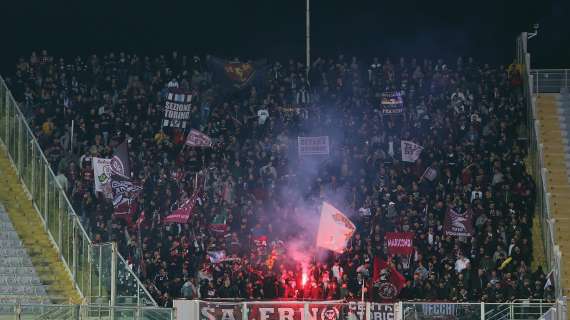 Previsto il tutto esaurito per Lecce-Salernitana: presenti oltre mille tifosi granata