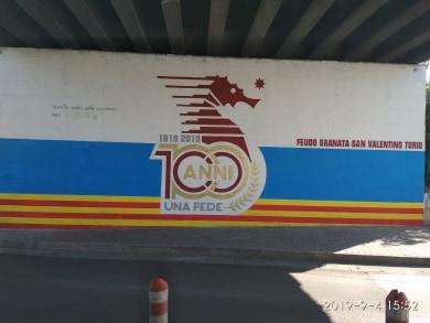 SALERNITANA: il murale sul Centenario torna alla normalità, rimossi gli atti vandalici [FOTO]