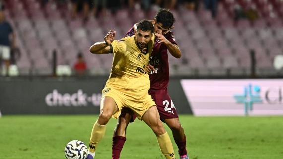 Salernitana, Quirini vero il rientro dal primo minuto ma non sarà l'unico