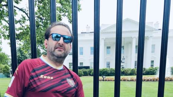 La Salernitana sbarca a Washington: una pennellata di granata alla Casa Bianca 