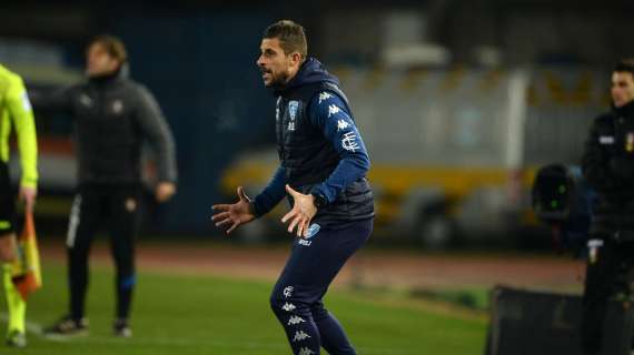 Empoli, Dionisi: "Basta con i complimenti, testa alla partita di domani"