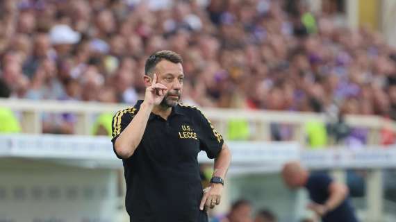 Lecce, D'Aversa: "Salernitana ha rosa ampia. Rispettiamo gli avversari, non dobbiamo giocare in maniera presuntuosa"