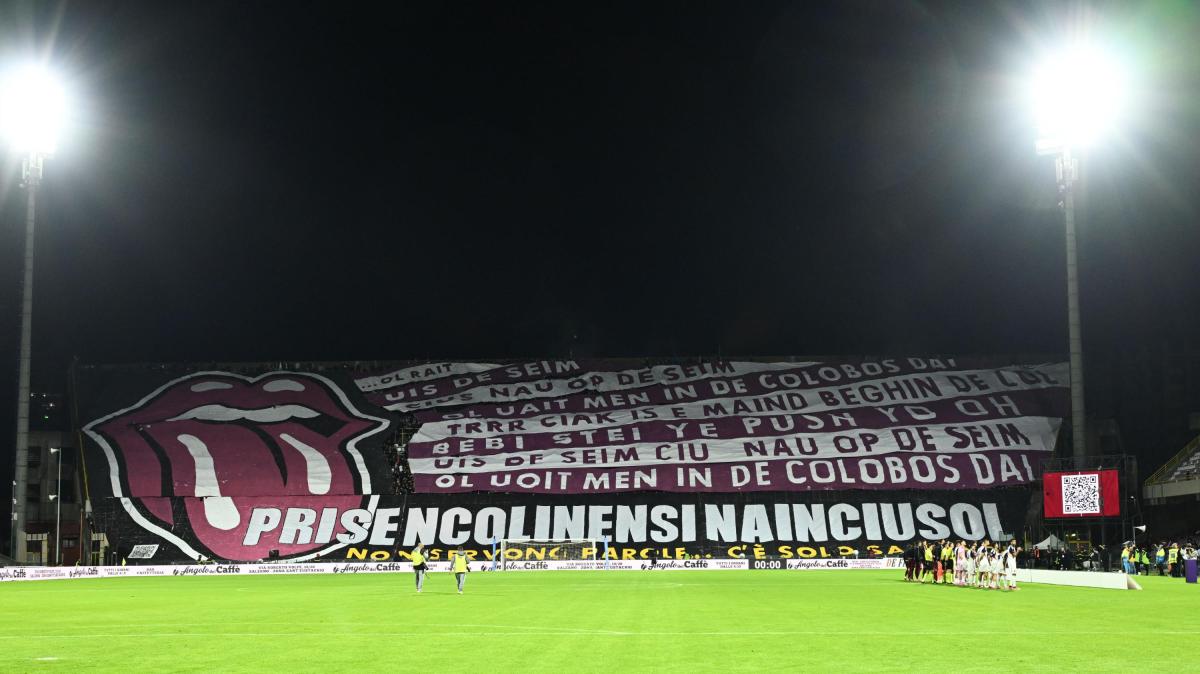 Salernitana, la Curva Sud Siberiano prima in Italia per tifo e scenografie