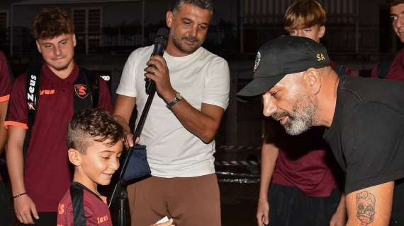 Salernitana, settore giovanile e femminile presente alla Festa dei Colori