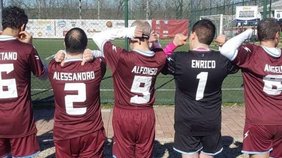 Salernitana for special, altra giornata da brividi per ragazzi speciali