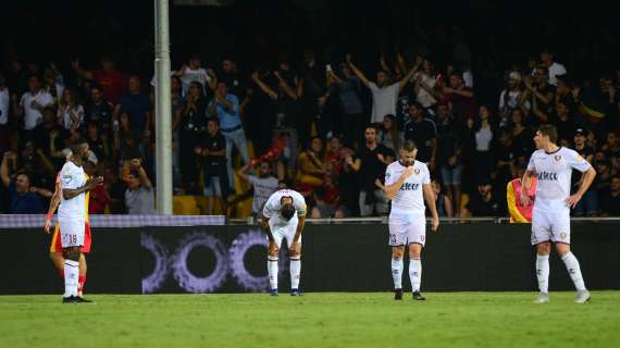 Salernitana, pareggio nel giorno di San Matteo dopo tre sconfitte consecutive