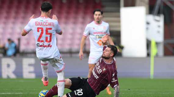 Salernitana, due calciatori nella top 11 della 22a giornata