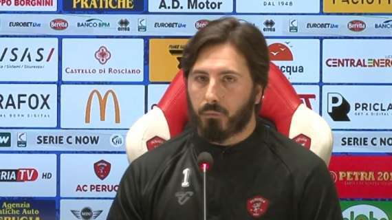 Perugia, Formisano: "Bene reazione dopo gol vantaggio SPAL"