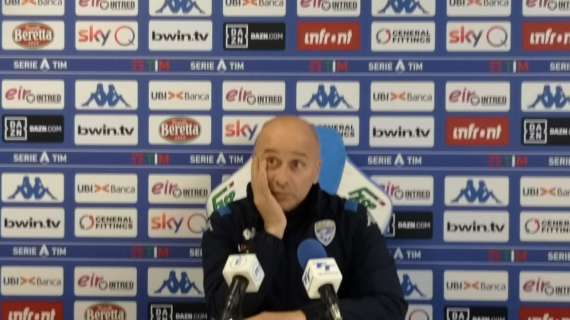 Brescia, delusione Corini: "Gol SPAL una mazzata!"