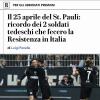 Repubblica celebra il 25 aprile del FC St. Pauli / Repubblica würdigt den 25. April des FC St. Pauli