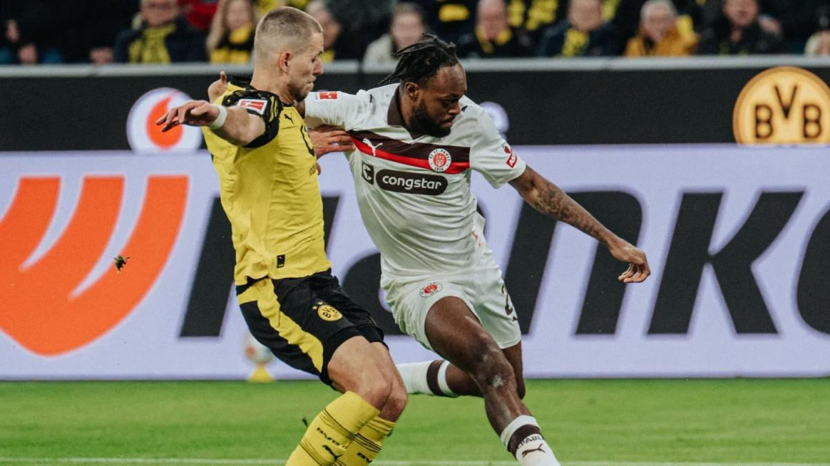 Borussia Dortmund-St Pauli 3-2: doloroso ko in zona Cesarini