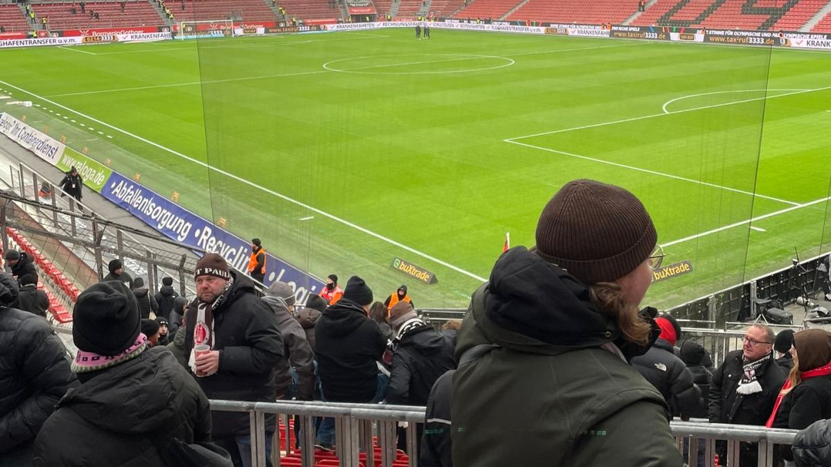 Ecco a Leverkusen nel settore ospiti