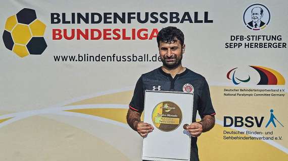 Serdal Çelebi il campione del Calcio non vedenti del Sankt Pauli: la visita al bunker