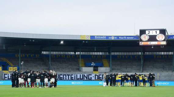 Le squadre a fine partita
