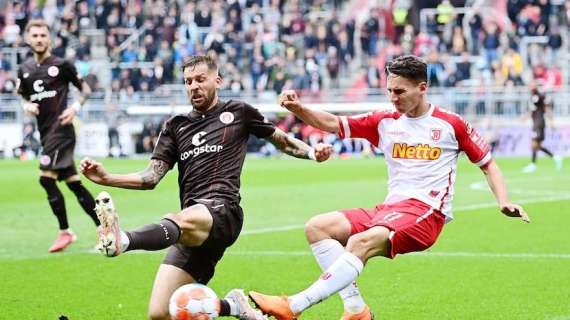 St Pauli-Jan Regensburg 2-0: bum bum Burgstaller abbatte la capolista