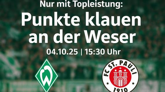 Werder Brema -St.Pauli: tra gemellaggio e voglia di rialzarsi