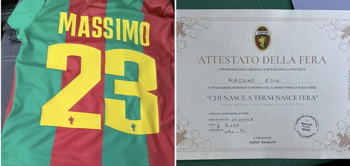 [ITA/DEU] Massimo neo nato a Terni/Massimo Neugeborenes in Terni