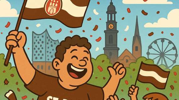 Eintracht Francoforte-St Pauli 2-2: è salvezza! Hamburg bleibt braunweiss!