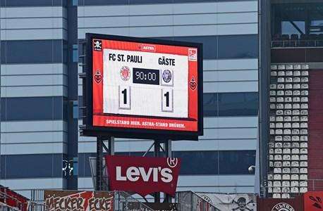 St Pauli-Kiel 1-1: un pari più importante per il morale che per la classifica