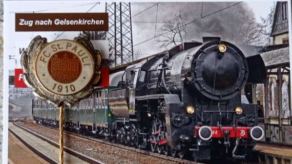 A Gelsenkirchen… col treno pirata!