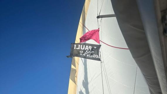 We are sailing