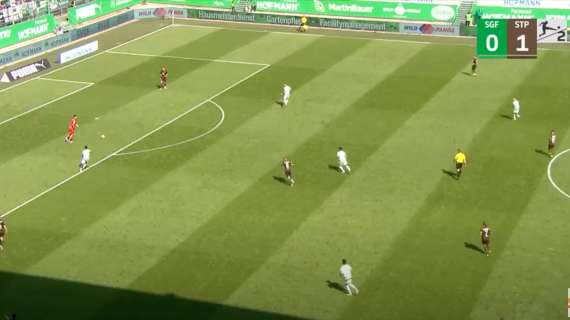 Greuther Fürth-St Pauli 2-2: non si vince nemmeno contro l'ultima!