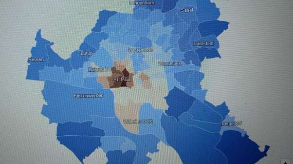 Il cuore della città è dei Pirati! Sankt Pauli numero 1