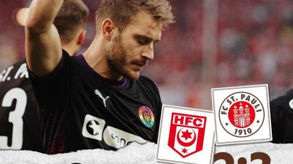 Coppa, Hallescher FC - St Pauli 2-3 (dts). Avanti, ma che fatica!