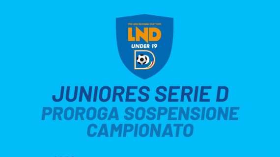 UFFICIALE: Juniores Nazionali, il campionato riprenderà il 5 febbraio