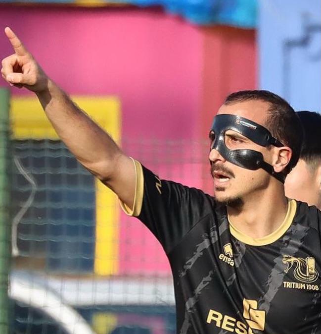 L'esultanza di Scarcella 