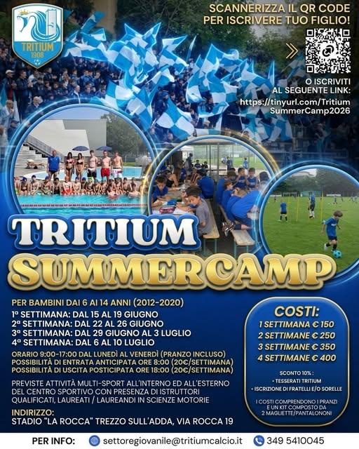 Tritium Summer camp 