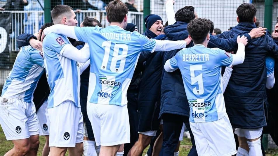 La Giana Erminio in pieno recupero allo scadere supera l'Arzignano 