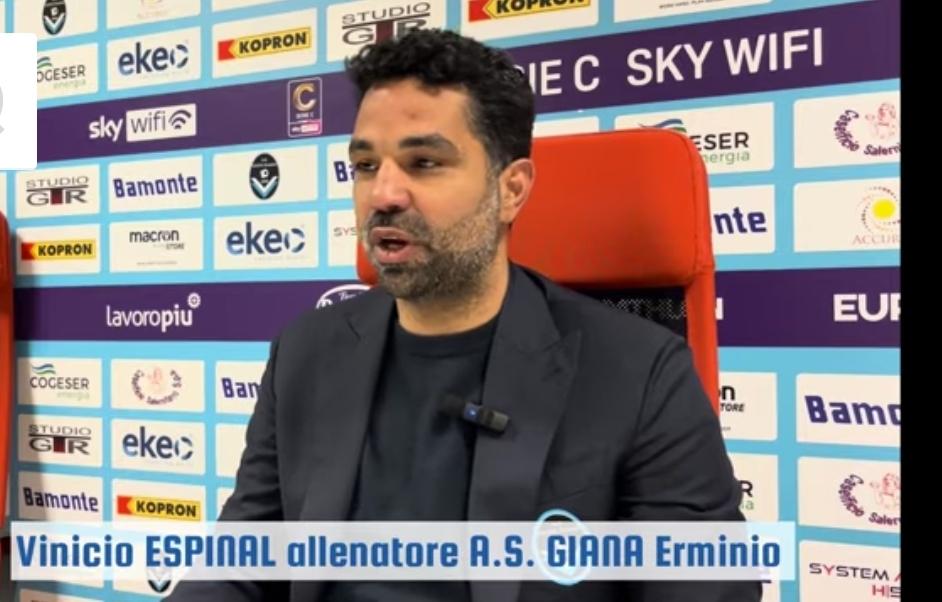 VIDEO INTERVISTA: Giana Erminio-Arzignano 2-1, le dichiarazioni di mister Espinal 