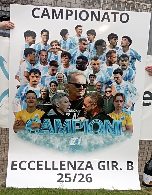 La classifica del girone B di Eccellenza: Tritium campione con due giornate d'anticipo 