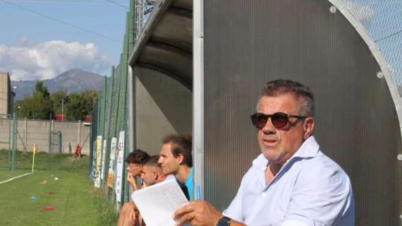 Il team manager Di Gaetano 